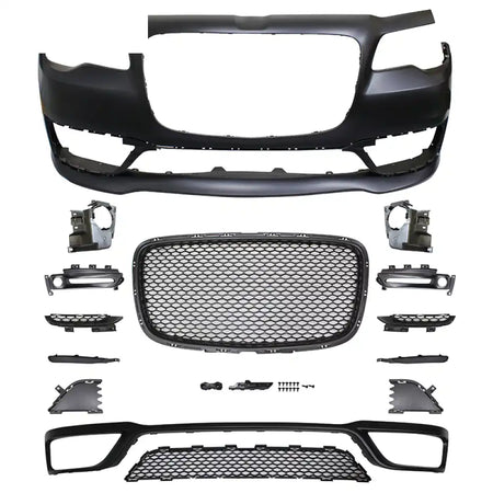 2015-2023 Chrysler 300 S Model Front Bumper Cover W/Grille NO PDC Hole