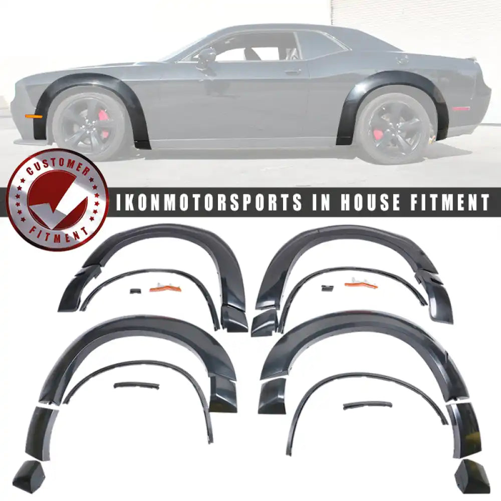 2015-2023 Dodge Challenger Front Bumper & Lip Demon Style Fender Flare