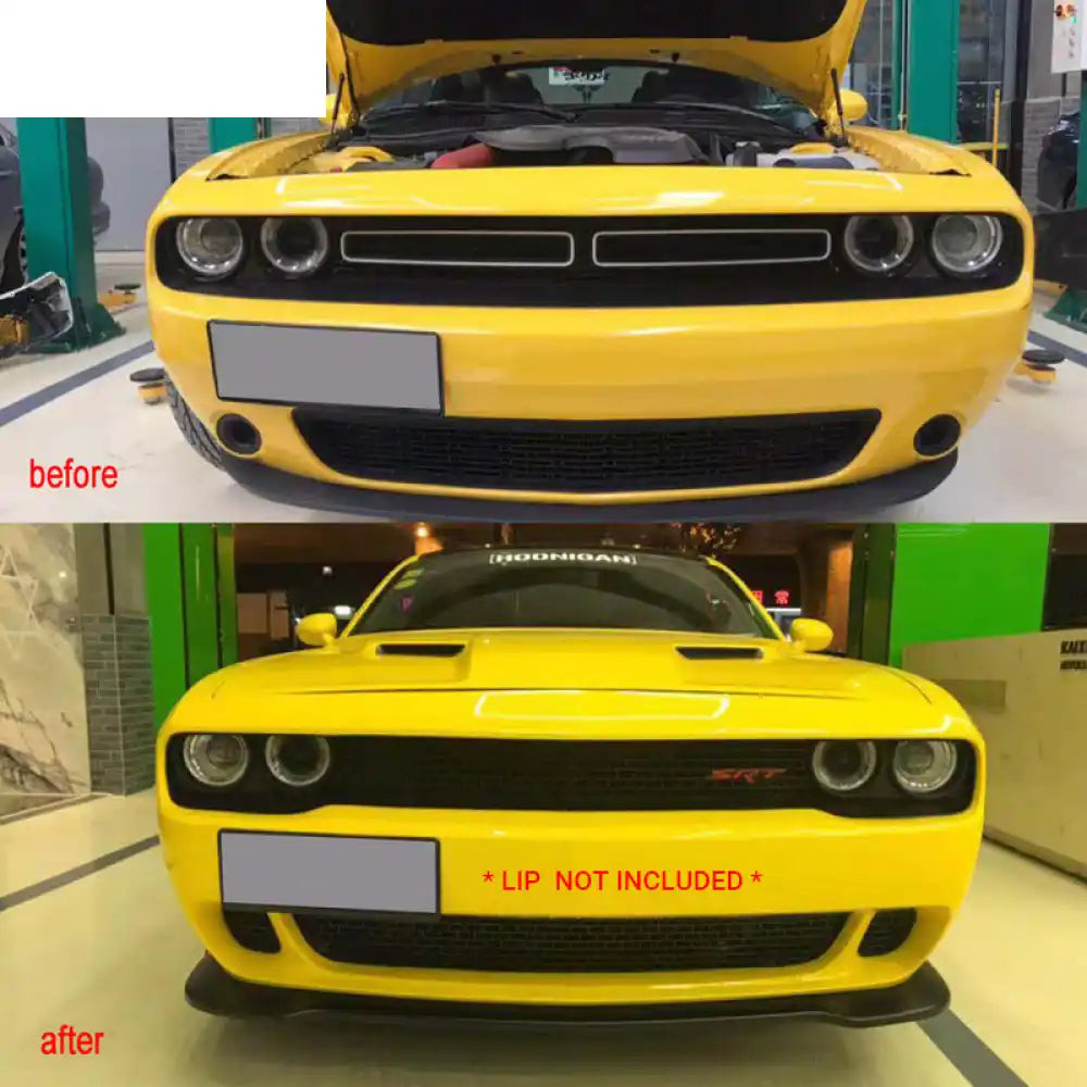 2015-2023 Dodge Challenger Front Bumper W/ Grill Unpainted PP
