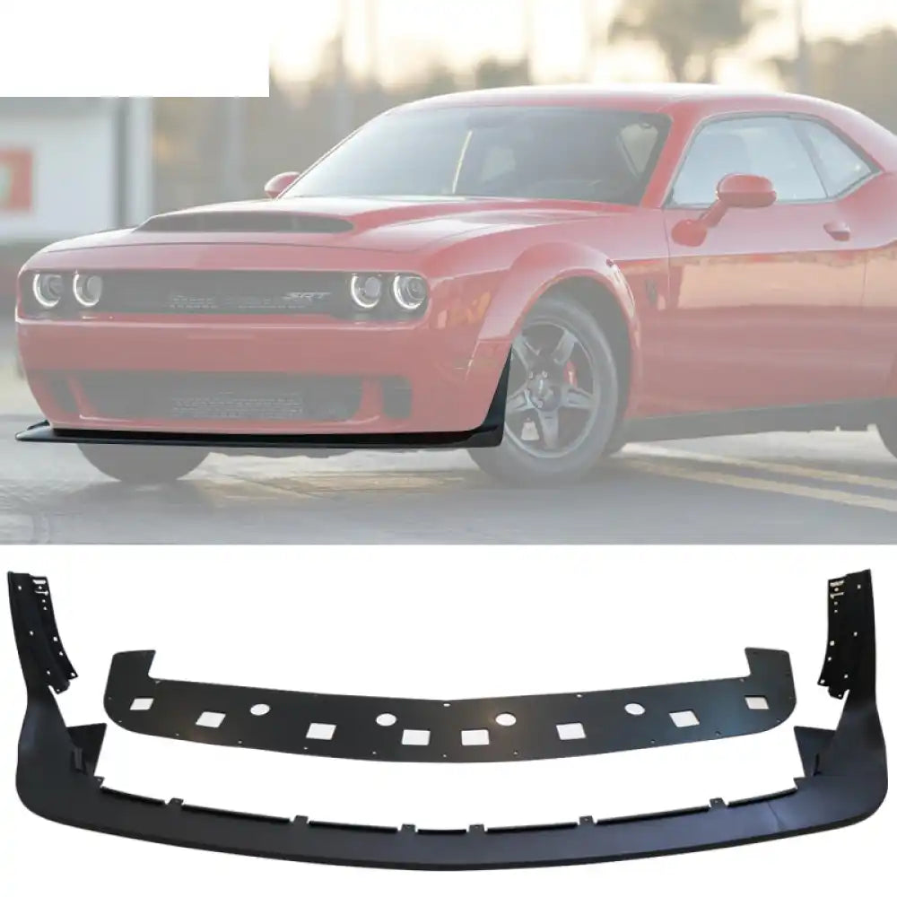 2015-2023 Dodge Challenger Front Full Bumper & Lip + Fender Flares PP