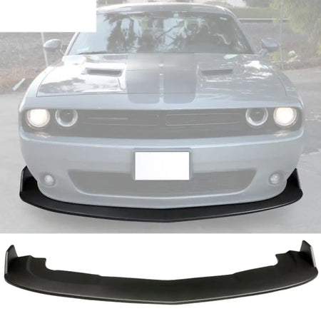 2015-2023 Dodge Challenger SXT Front Bumper Lip Spoiler PP Matte Black