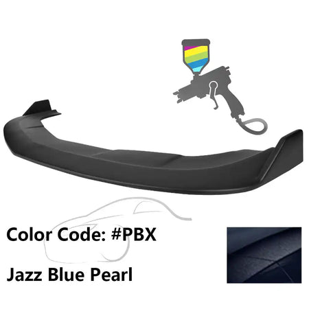 2015-2023 Dodge Challenger SXT Front Bumper Lip Spoiler PP Painted #PBX Jazz Blue Pearl