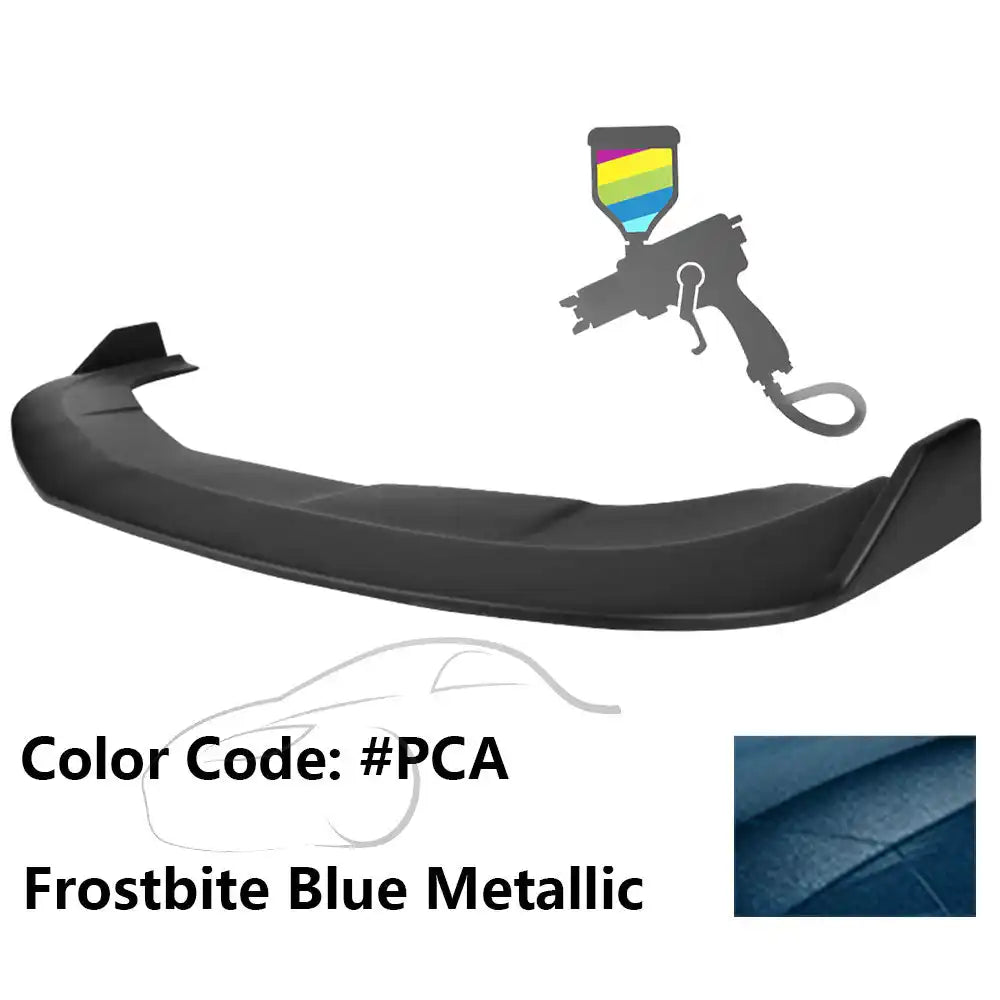 2015-2023 Dodge Challenger SXT Front Bumper Lip Spoiler PP Painted #PCA Frostbite Blue Metallic