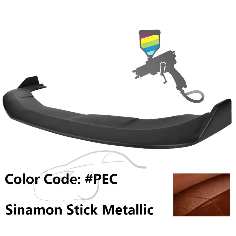 2015-2023 Dodge Challenger SXT Front Bumper Lip Spoiler PP Painted #PEC Sinamon Stick Metallic