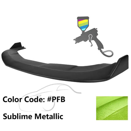 2015-2023 Dodge Challenger SXT Front Bumper Lip Spoiler PP Painted #PFB Sublime Metallic