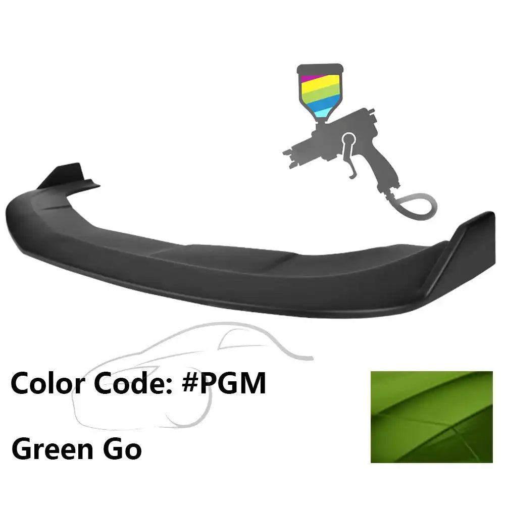 2015-2023 Dodge Challenger SXT Front Bumper Lip Spoiler PP Painted #PGM Green Go