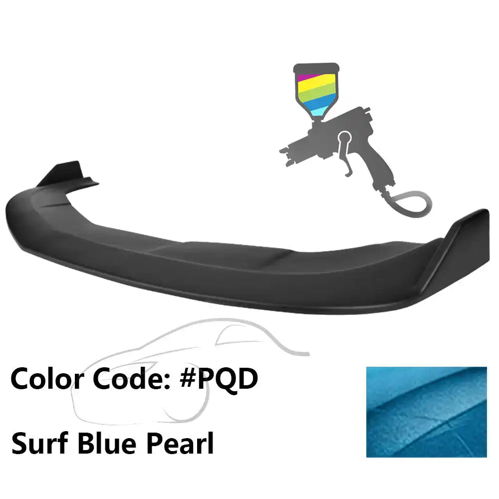 2015-2023 Dodge Challenger SXT Front Bumper Lip Spoiler PP Painted #PQD Surf Blue Pearl