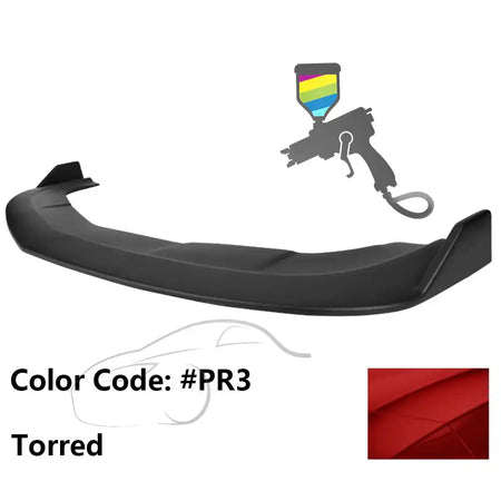 2015-2023 Dodge Challenger SXT Front Bumper Lip Spoiler PP Painted #PR3 Torred