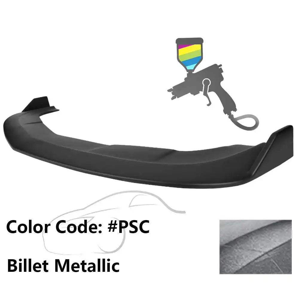 2015-2023 Dodge Challenger SXT Front Bumper Lip Spoiler PP Painted #PSC Billet Metallic