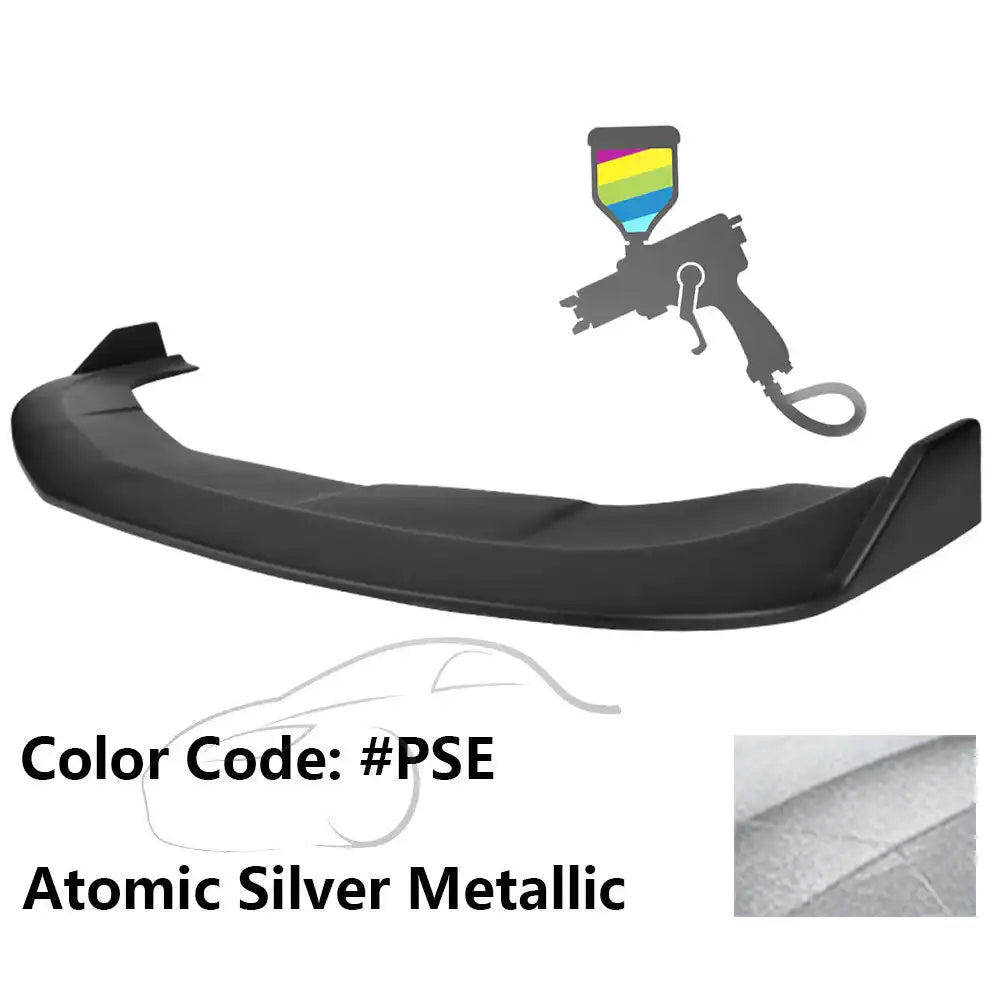2015-2023 Dodge Challenger SXT Front Bumper Lip Spoiler PP Painted #PSE Atomic Silver Metallic