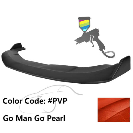 2015-2023 Dodge Challenger SXT Front Bumper Lip Spoiler PP Painted #PVP Go Man Go Pearl