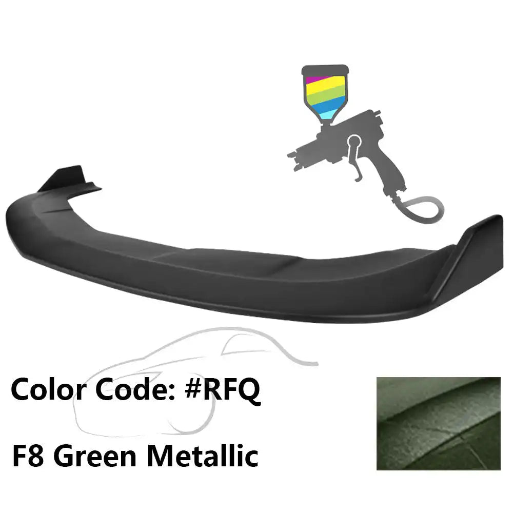 2015-2023 Dodge Challenger SXT Front Bumper Lip Spoiler PP Painted #RFQ F8 Green Metallic