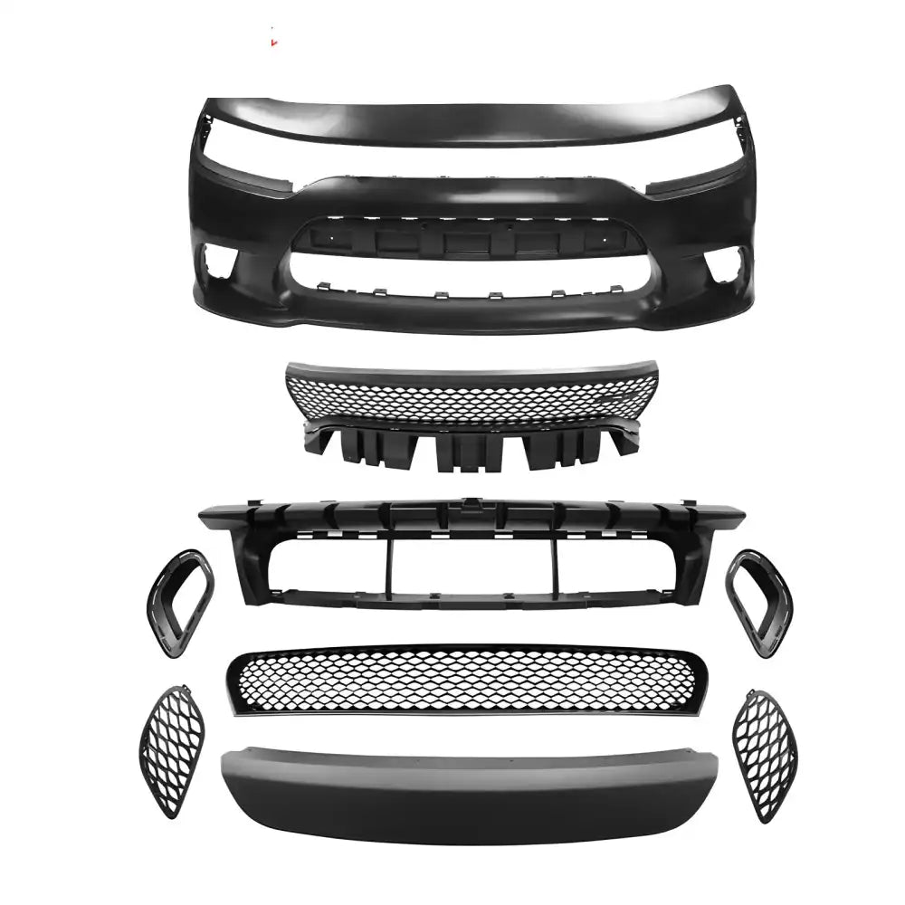 2015-2023 Dodge Charger 15 SRT Hellcat Front Bumper Conversion Kit PP