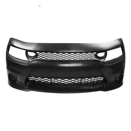 2015-2023 Dodge Charger 19 SRT Hellcat Front Bumper Cover W/Fog Lamps Unpainted Black