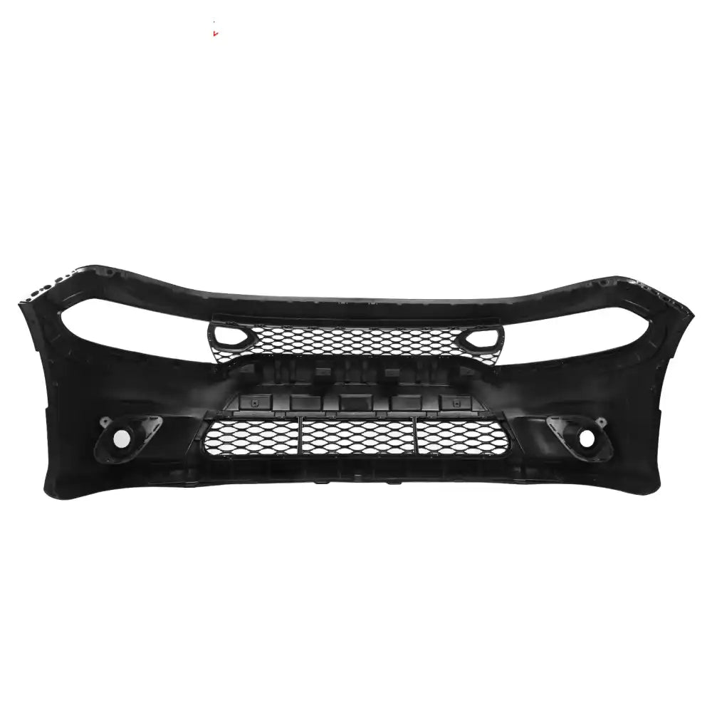 2015-2023 Dodge Charger 19 SRT Hellcat Front Bumper Cover W/Fog Lamps Unpainted Black