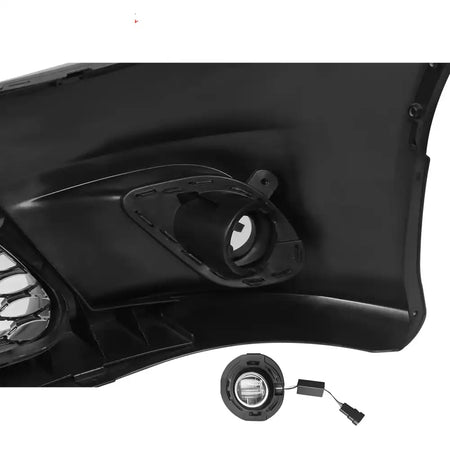 2015-2023 Dodge Charger 19 SRT Hellcat Front Bumper Cover W/Fog Lamps Unpainted Black