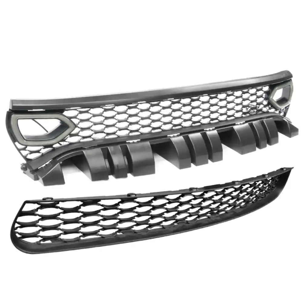 2015-2023 Dodge Charger Black Front Bumper Foglights Grille Lights PP