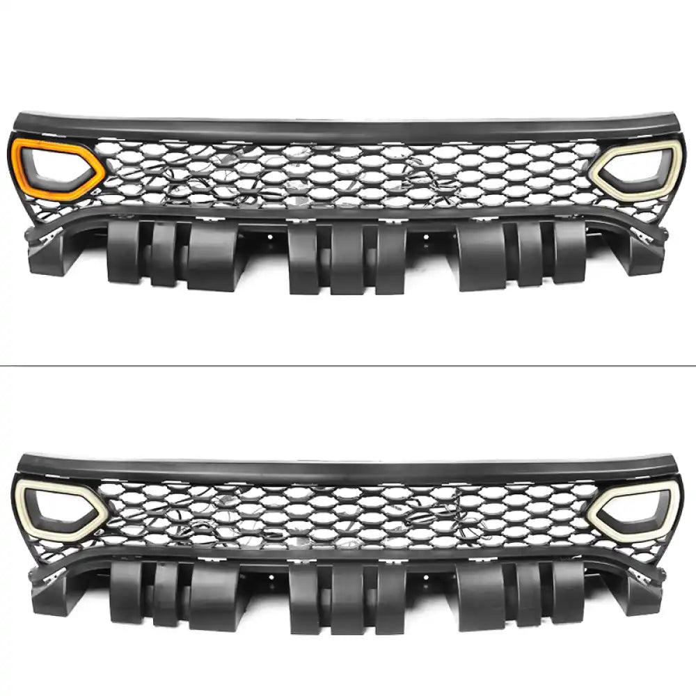 2015-2023 Dodge Charger Black Front Bumper Foglights Grille Lights PP