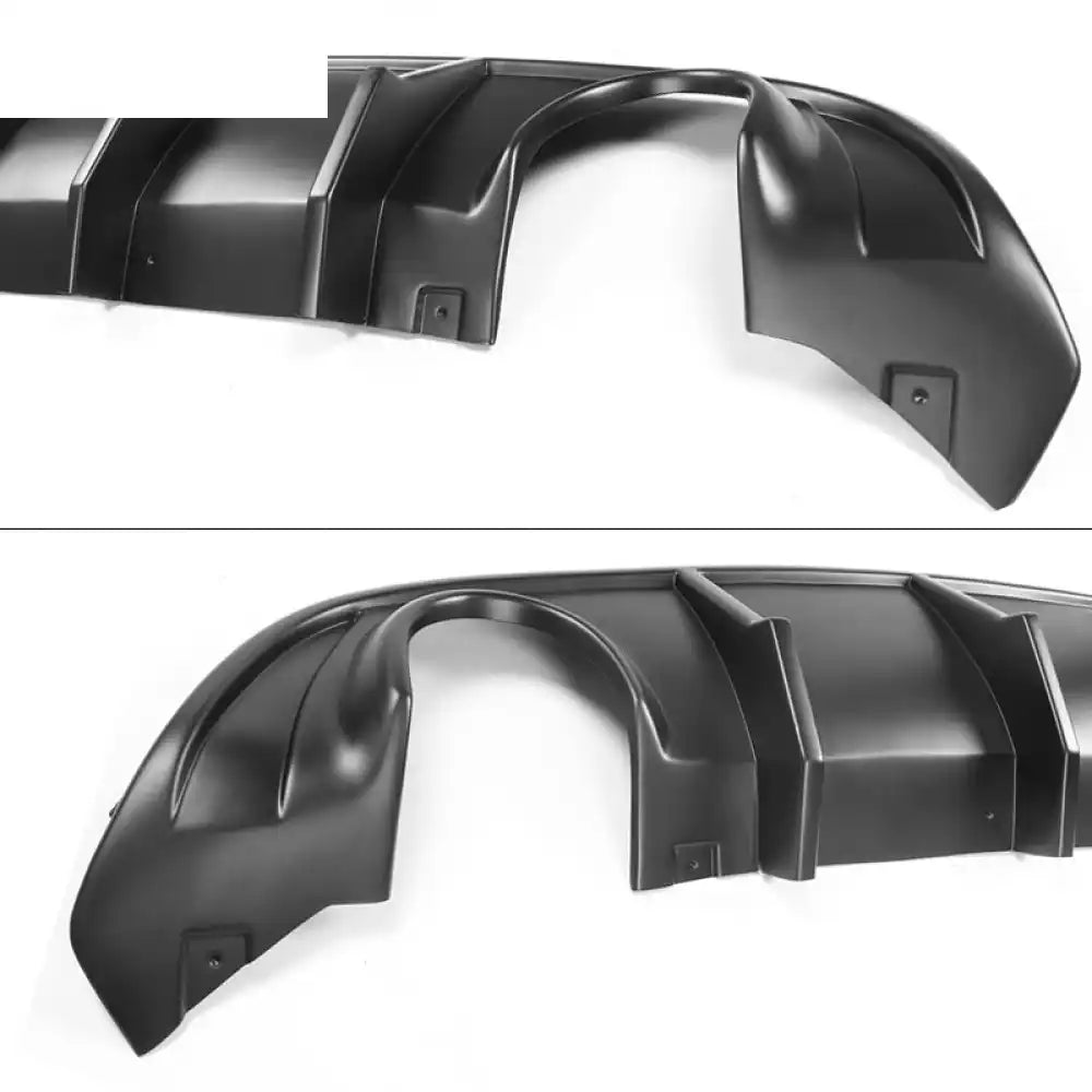 2015-2023 Dodge Charger Black Rear Bumper Conversion Diffuser Lip PP