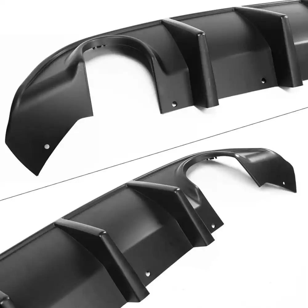 2015-2023 Dodge Charger Black Rear Bumper Conversion Diffuser Lip PP