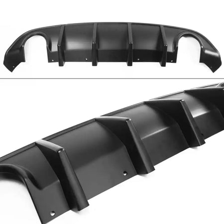 2015-2023 Dodge Charger Black Rear Bumper Conversion Diffuser Lip PP