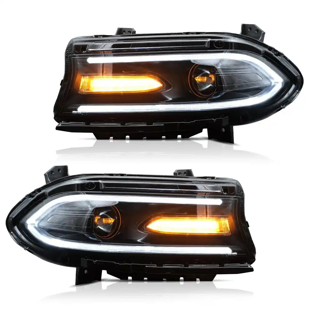 2015-2023 Dodge Charger DRL LED Headlights Left Right Side w/ 7 Colors