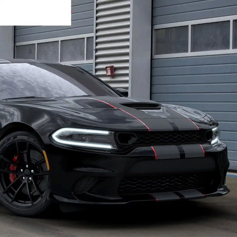 2015-2023 Dodge Charger Front Bumper Conversion 19 SRT Hellcat Style