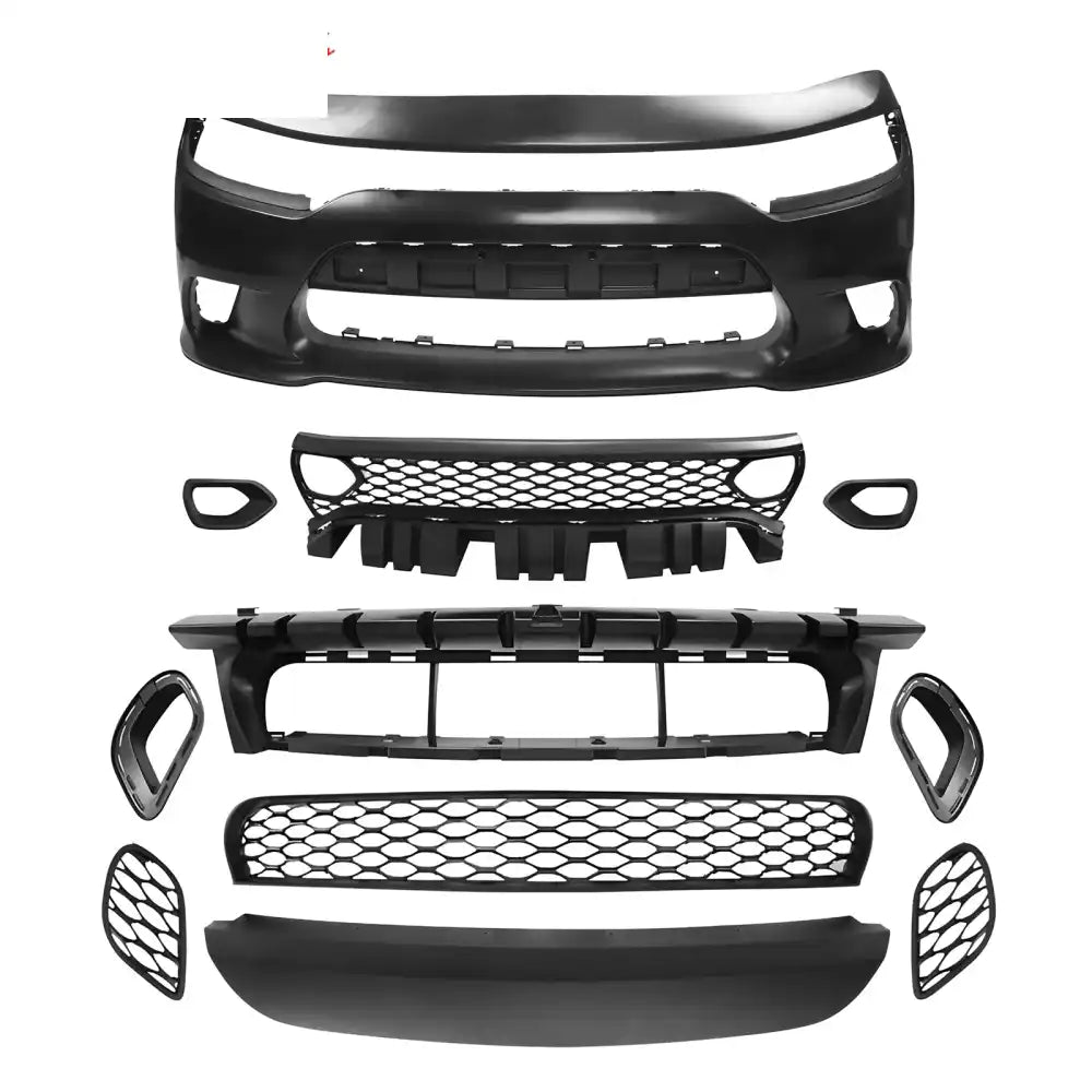 2015-2023 Dodge Charger Front Bumper Conversion 19 SRT Hellcat Style