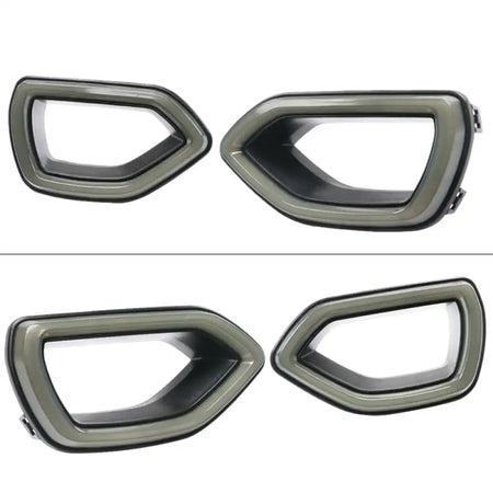 2015-2023 Dodge Charger Front Bumper Cover Yellow Splitter Grille PP