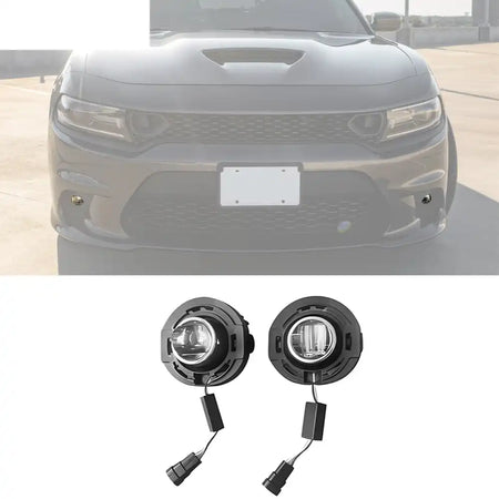 2015-2023 Dodge Charger Front Bumper Fog Lights Lamp H11 12V 55W Bulb