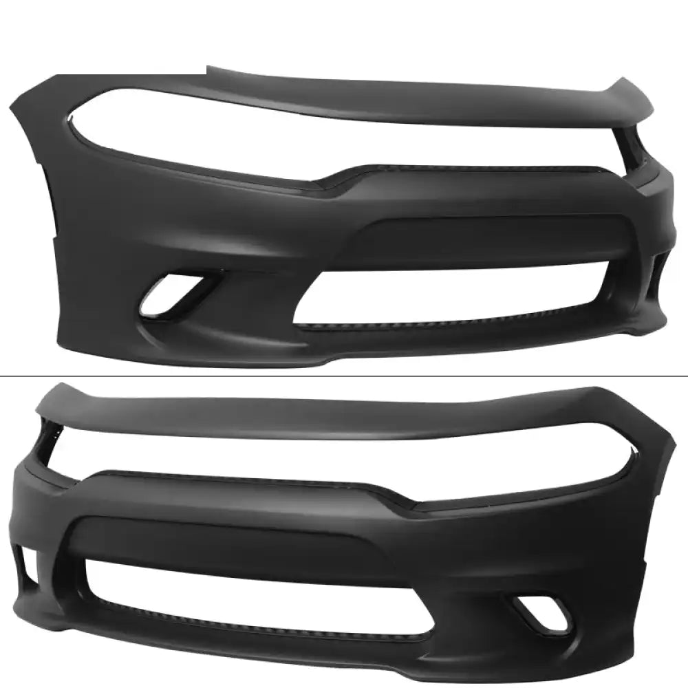 2015-2023 Dodge Charger Front Bumper + Foglights + 2019 Grilles PP