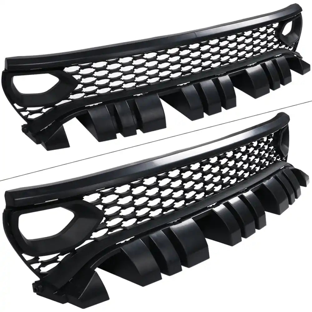 2015-2023 Dodge Charger Grill Unpainted Black Front Upper Car Grille