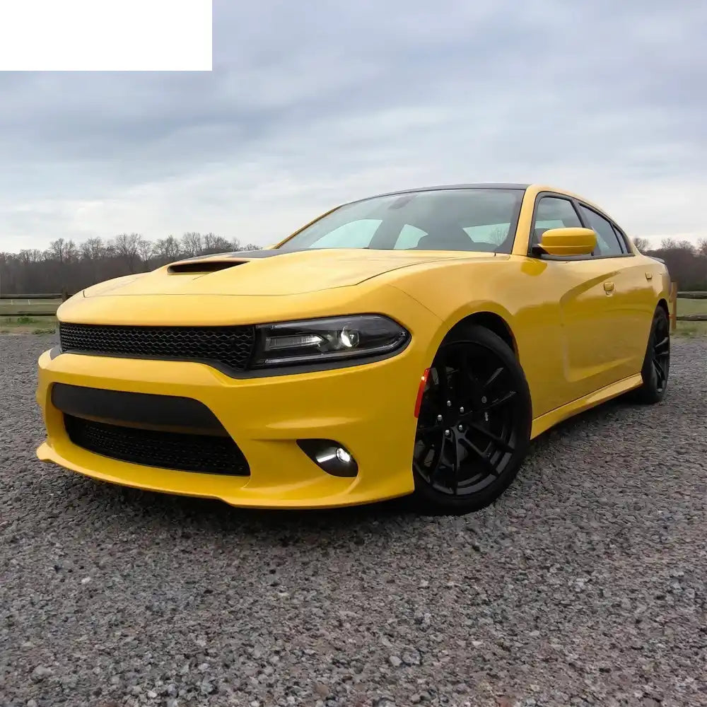 2015-2023 Dodge Charger Halogen Fog Lights White Lens Bumper Lamps Kit