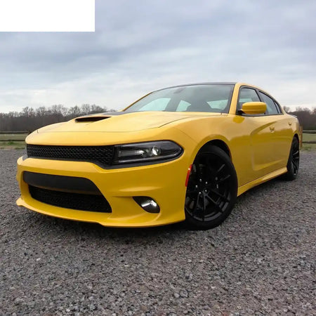 2015-2023 Dodge Charger Halogen Fog Lights White Lens Bumper Lamps Kit