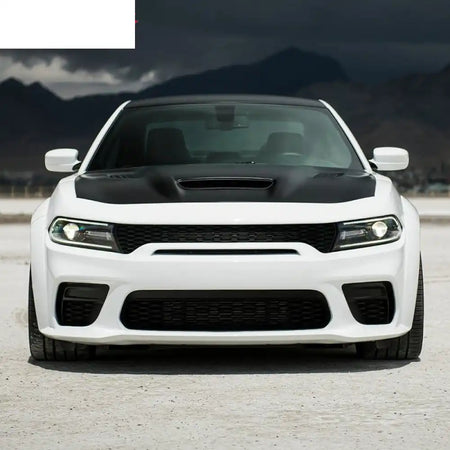2015-2023 Dodge Charger Hood Black SRT Redeye Widebody Style Aluminum
