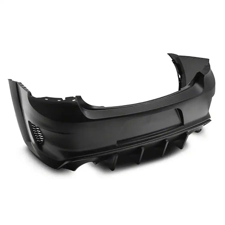 2015-2023 Dodge Charger IKON Matte Black Front Rear Bumper Covers PP Matte Black