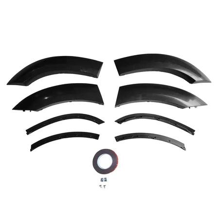 2015-2023 Dodge Charger IKON Matte Black Front Rear Bumper Covers PP Matte Black