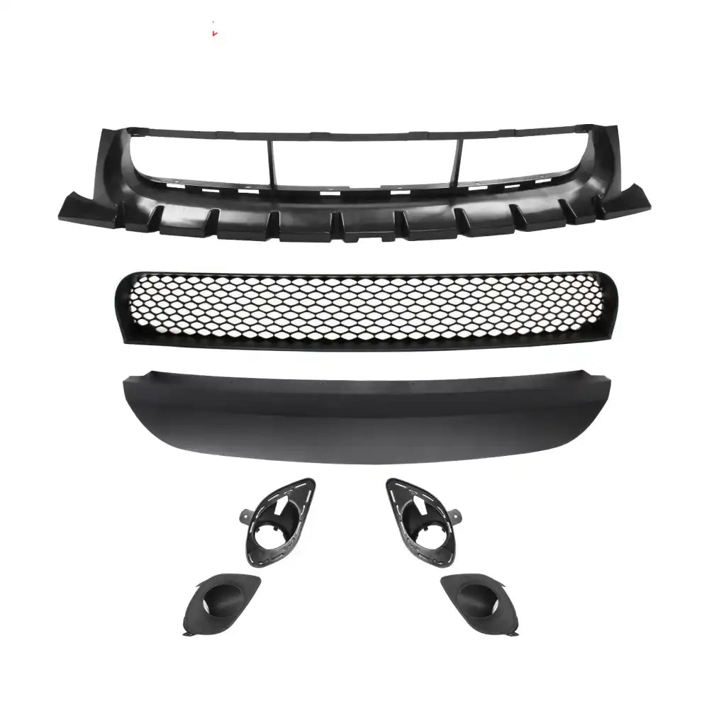 2015-2023 Dodge Charger SRT Hellcat Front Bumper Cover W/Fog Lamps PP Unpainted Black