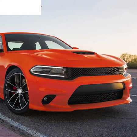 2015-2023 Dodge Charger SRT Hellcat Front Bumper Cover W/Fog Lamps PP Unpainted Black