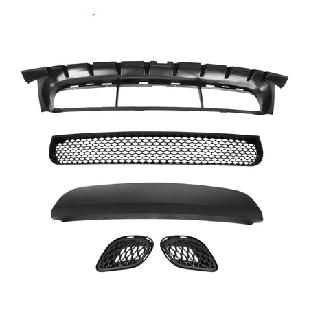 2015-2023 Dodge Charger SRT Hellcat Front Bumper W/Fog Light Grilles Unpainted Black