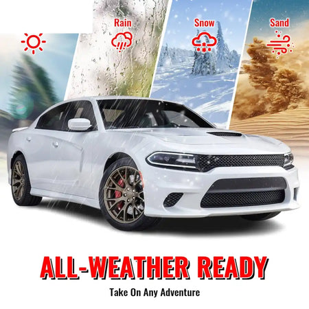 2015-2023 Dodge Charger SRT Hellcat Front Bumper W/Fog Light Grilles Unpainted Black