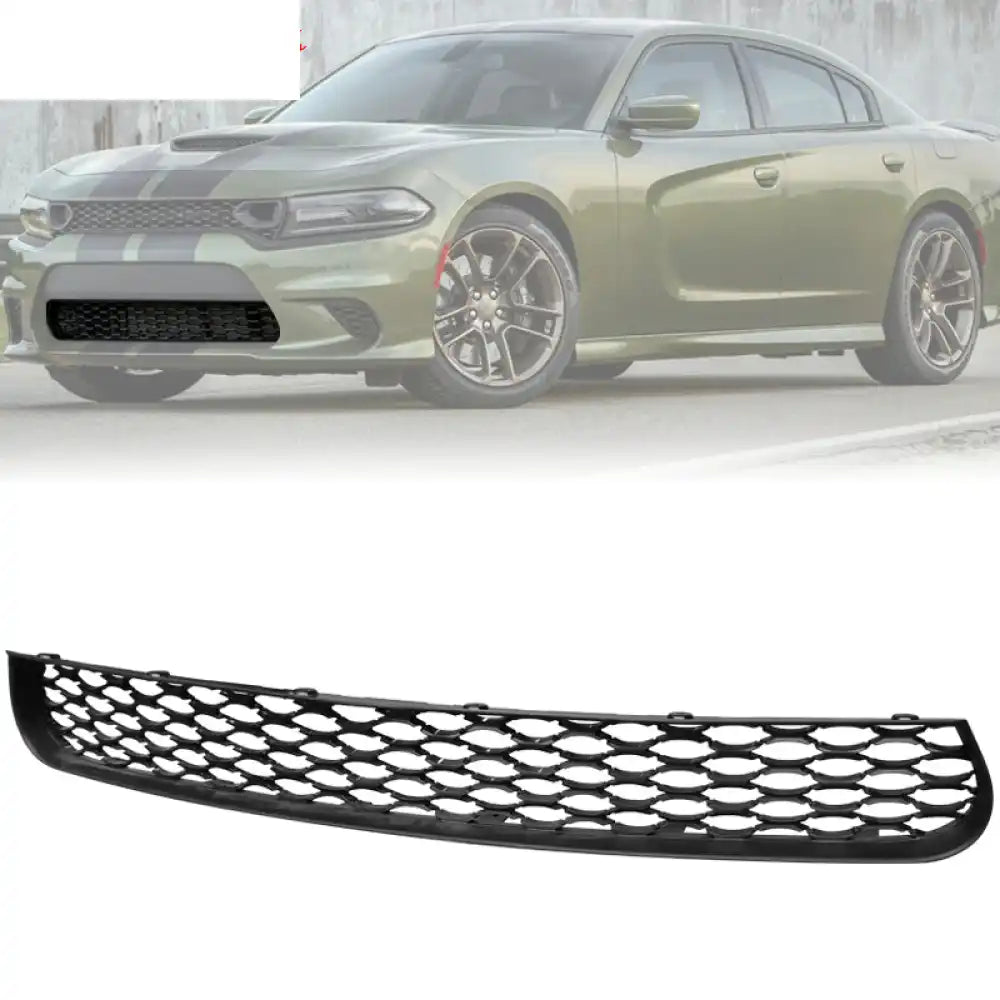 2015-2023 Dodge Charger SRT Scat Pack Black Front Lower Grille PP