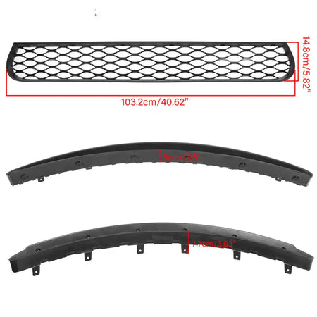 2015-2023 Dodge Charger SRT Scat Pack Black Front Lower Grille PP