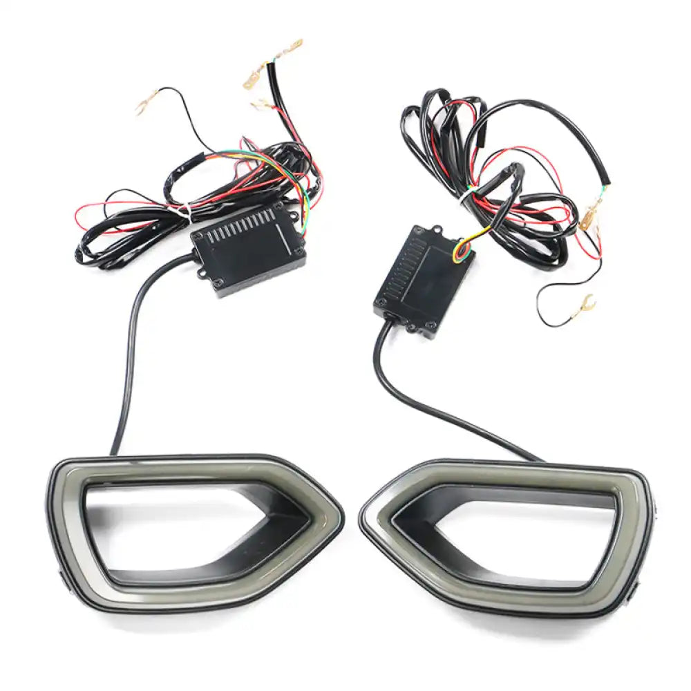 2015-2023 Dodge Charger SRT Smoke White DRL/Yellow Signal LED Lights