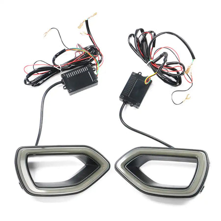 2015-2023 Dodge Charger SRT Smoke White DRL/Yellow Signal LED Lights