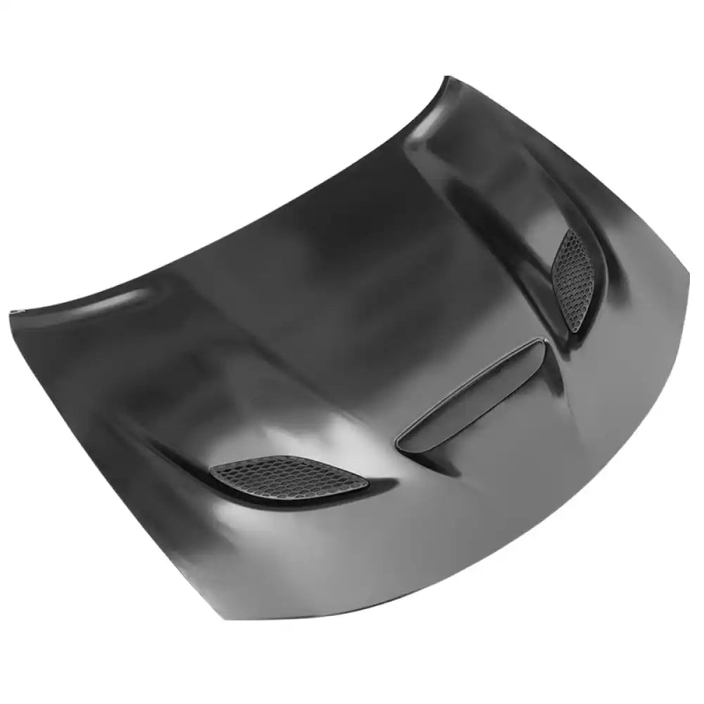 2015-2023 Dodge Charger SRT Style Car Hood Scoop Vent Black Aluminum