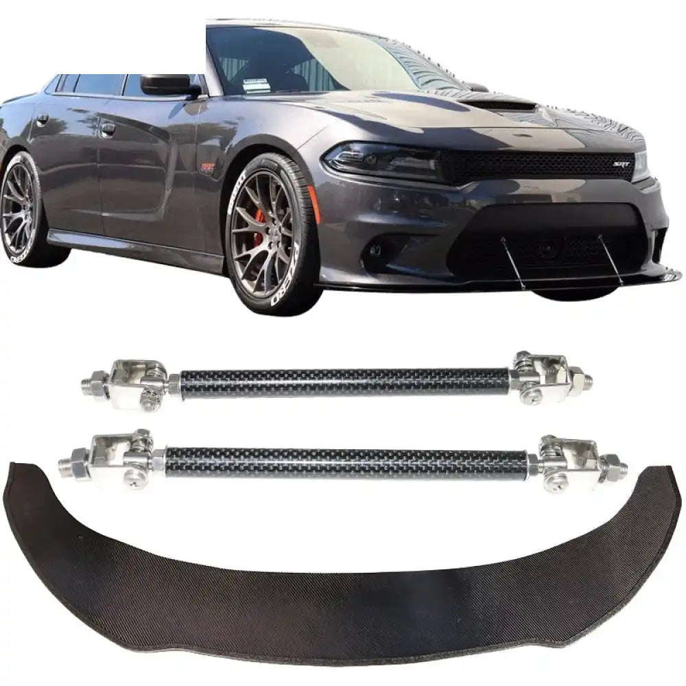 2015-2023 Dodge Charger SRT8 Hellcat Front Bumper Cover With Lip
