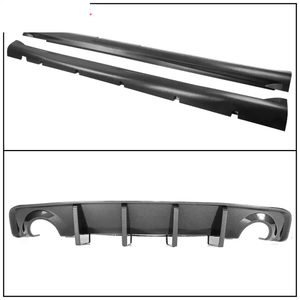 2015-2023 Dodge Charger Widebody CFL Whole Bumper Kits Diffuser PP