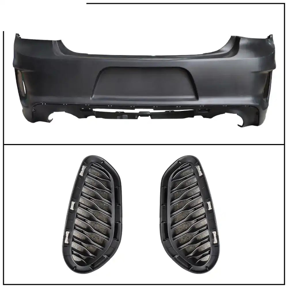 2015-2023 Dodge Charger Widebody Gloss Whole Bumper Kits Diffuser PP