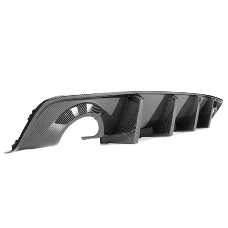 2015-2023 Dodge Charger Widebody Rear Bumper Covers W/ SRT Grilles ABS Carbon Fiber Print